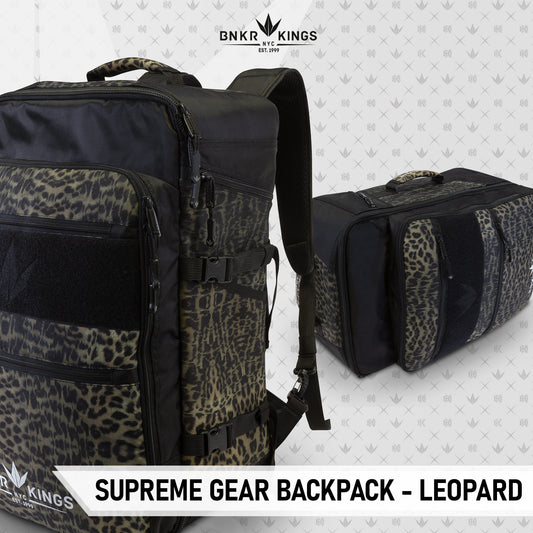 Bunkerkings Supreme Gear Backpack - Leopard