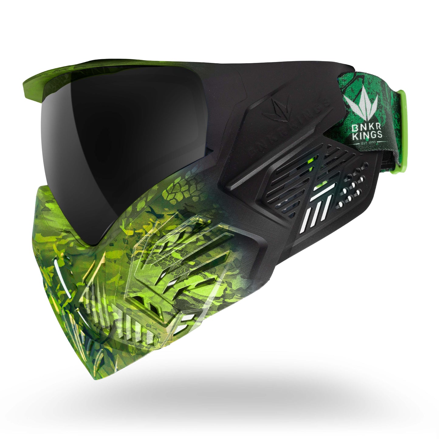 Bunkerkings CMD Goggle - Acid Black Highlander