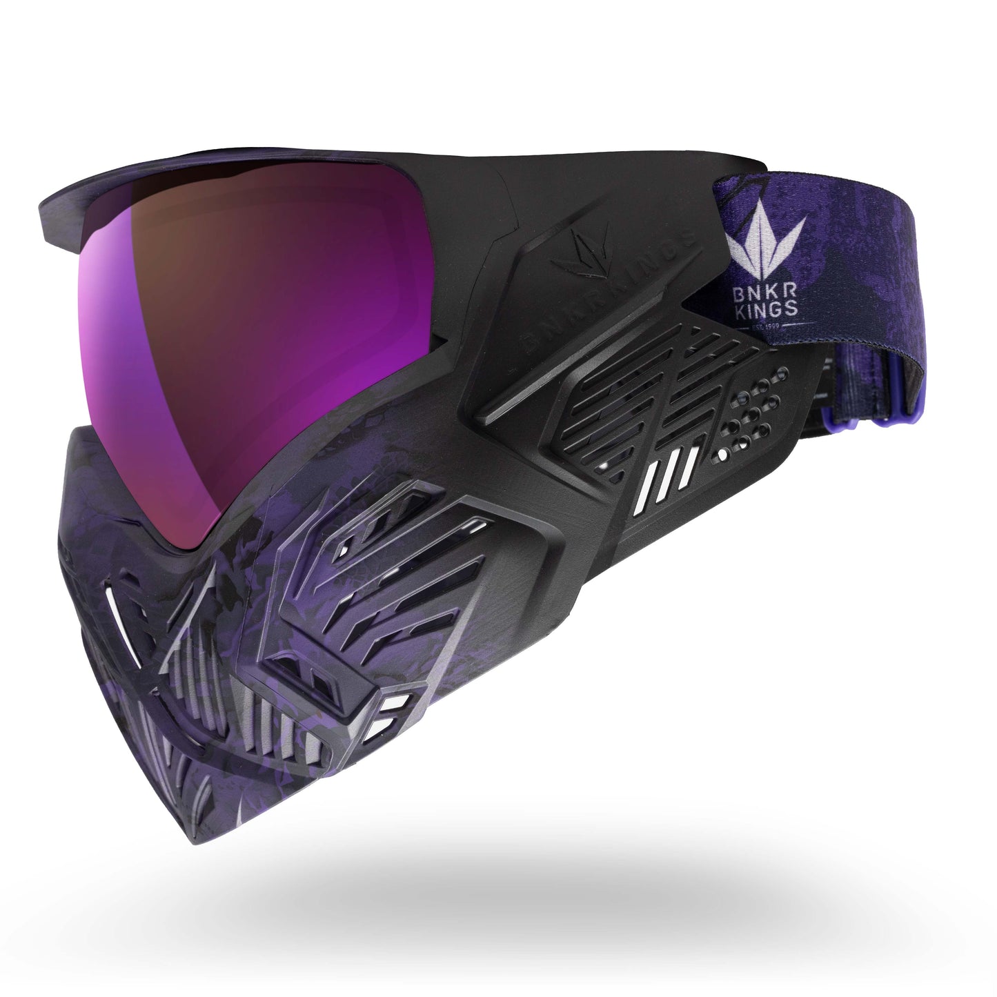 Bunkerkings CMD Goggle - Purple Black Highlander