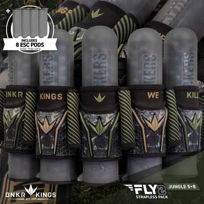 Bunkerkings Fly2 Pack 5+8 - Jungle Skull (incl. 8 ESC Pods)