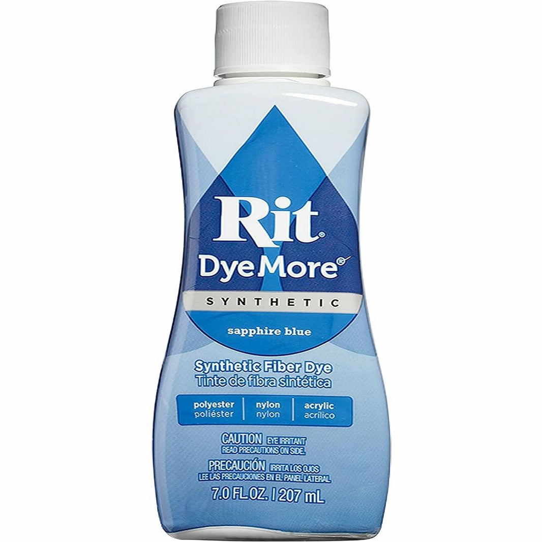 Rit Dyemore for Synthetic Fabrics Fibres Liquid Dye Polyester