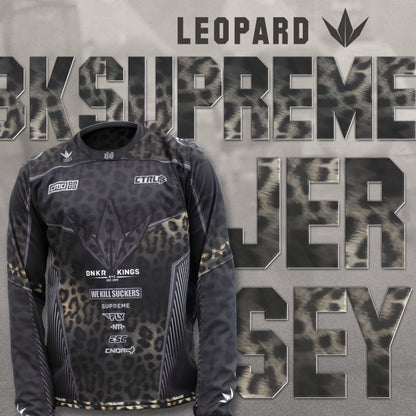 Bunkerkings Supreme Jersey - Leopard