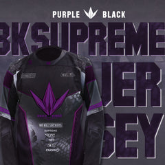 Purple Black Paintball Jersey - Custom Paintball Jerseys